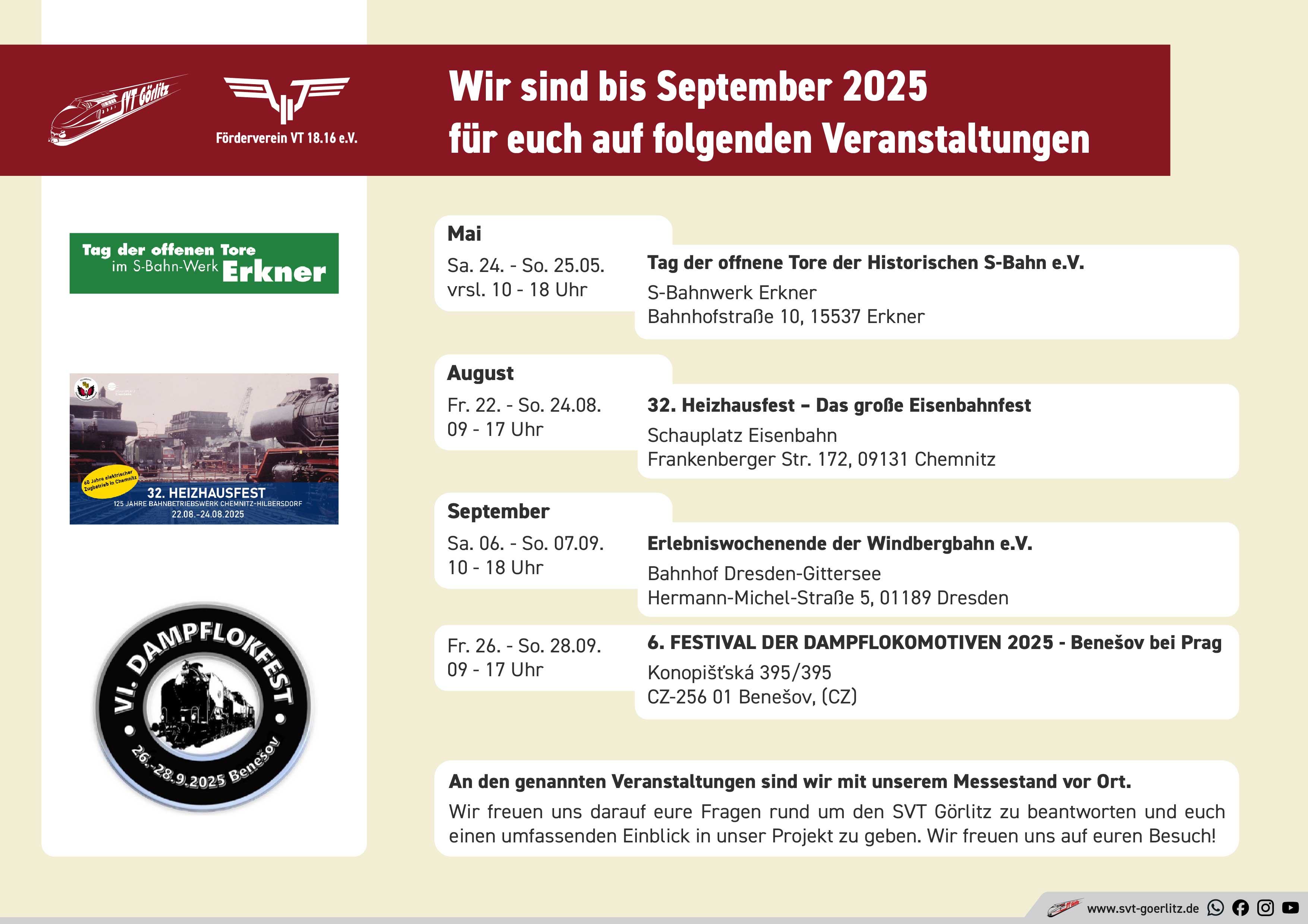 Veranstaltungen 2025